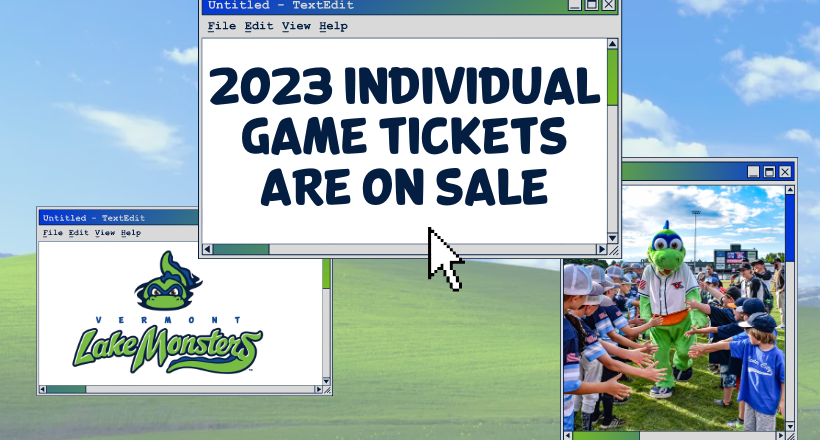 Single-Game Tickets For 2023 Season On Sale Now