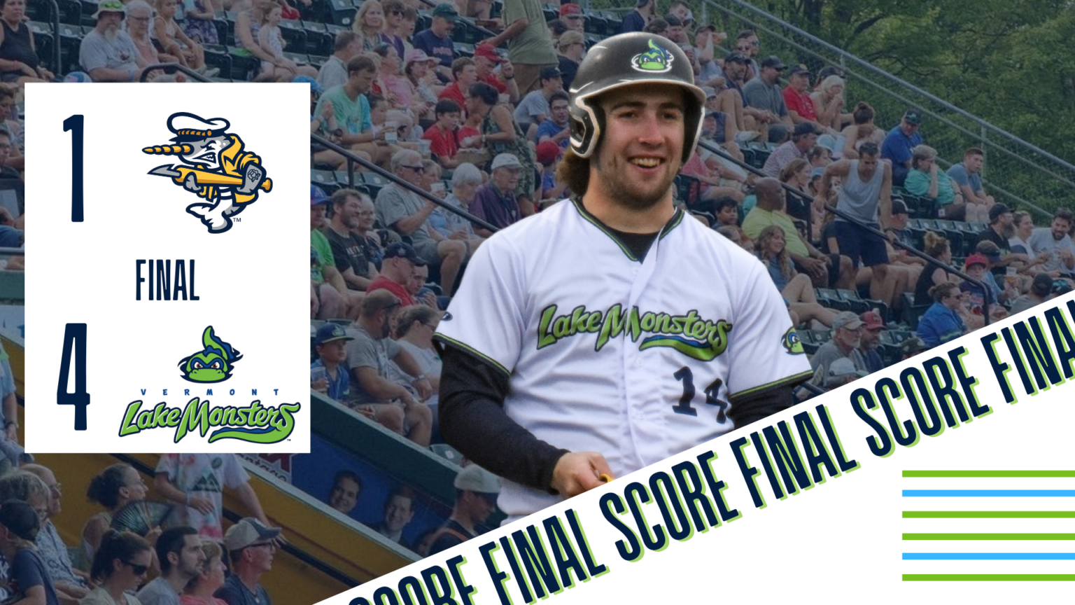 Lake Monsters Fall 4-1 To Norwich On Friday