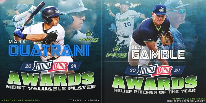 Quatrani Named FCBL MVP, Gamble Earns Reliever of The Year