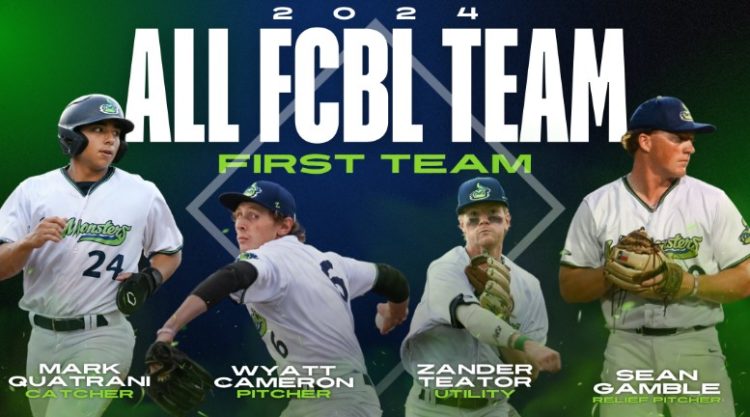 Six Lake Monsters Selected To All-FCBL Teams